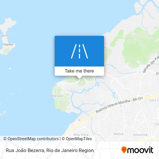 Rua João Bezerra map
