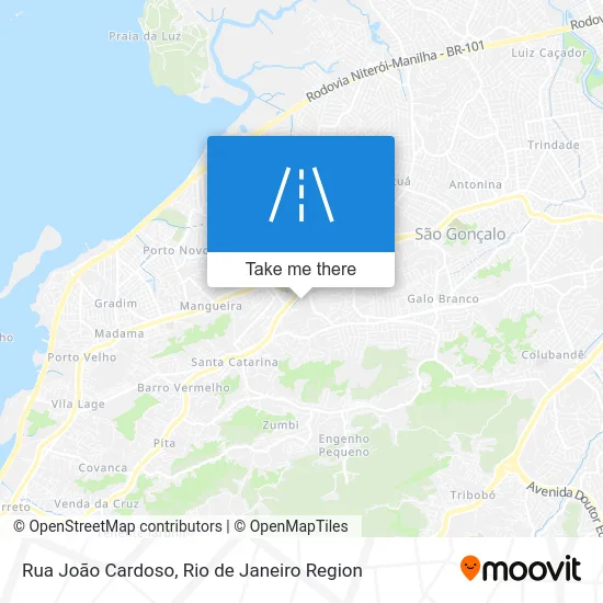 Rua João Cardoso map