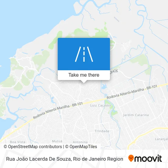 Rua João Lacerda De Souza map