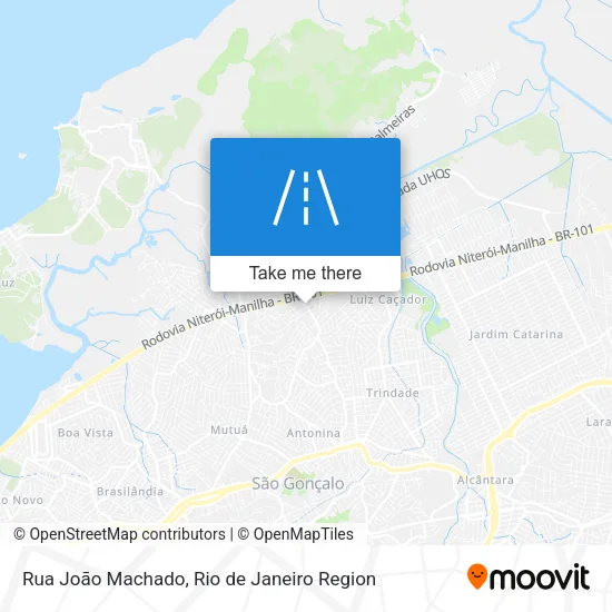 Rua João Machado map