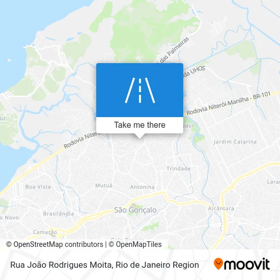 Rua João Rodrigues Moita map