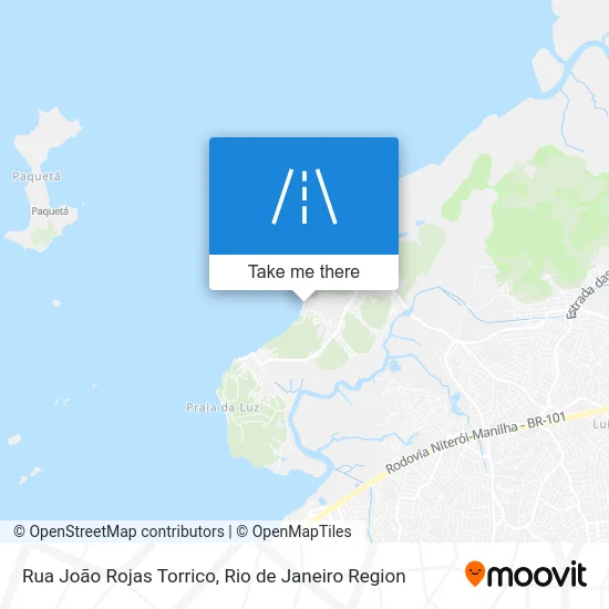 Rua João Rojas Torrico map