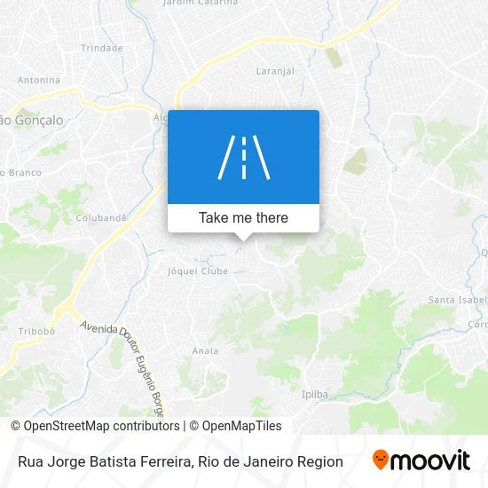 Rua Jorge Batista Ferreira map