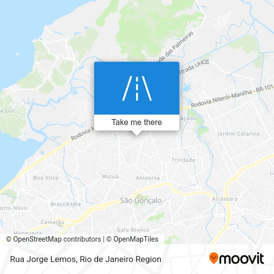 Rua Jorge Lemos map