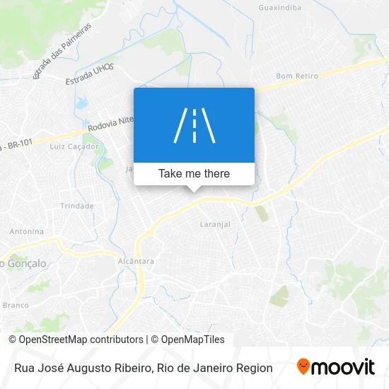Rua José Augusto Ribeiro map