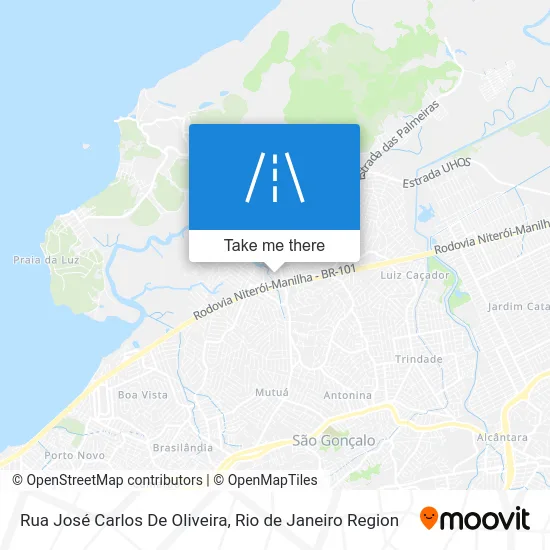 Rua José Carlos De Oliveira map