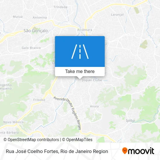 Rua José Coelho Fortes map