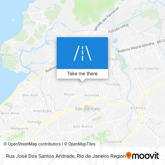 Rua José Dos Santos Andrade map