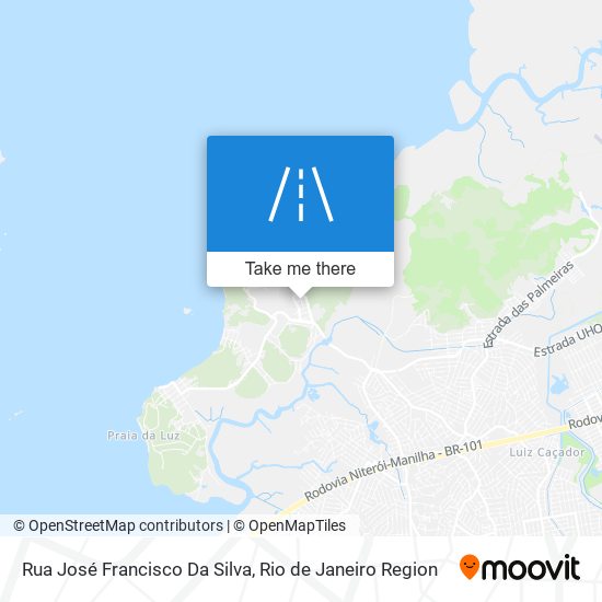 Mapa Rua José Francisco Da Silva