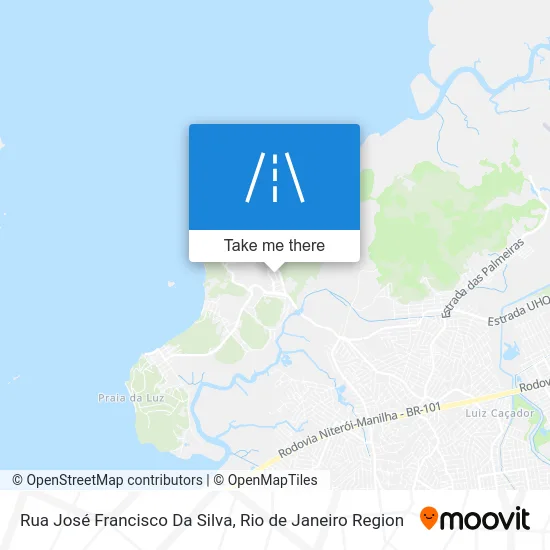 Rua José Francisco Da Silva map