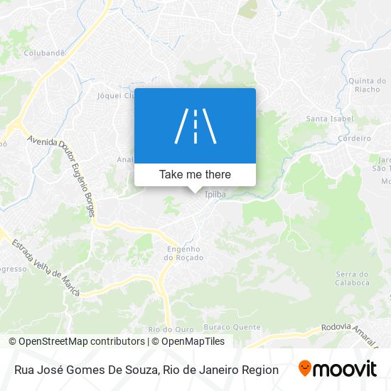 Mapa Rua José Gomes De Souza