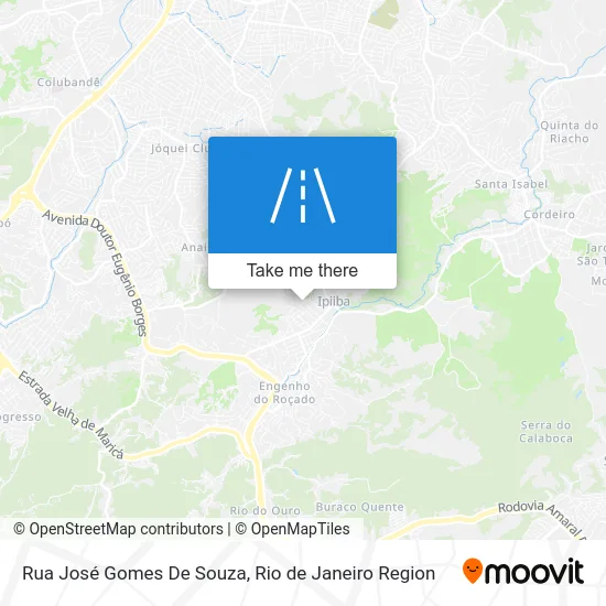 Rua José Gomes De Souza map