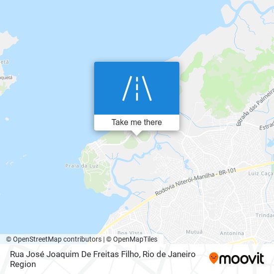 Rua José Joaquim De Freitas Filho map