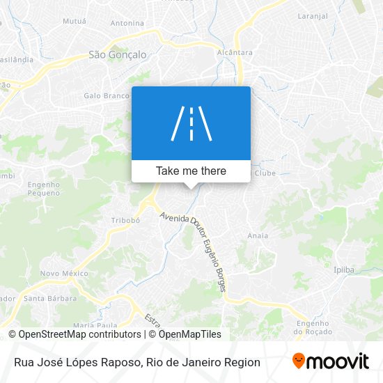 Rua José Lópes Raposo map