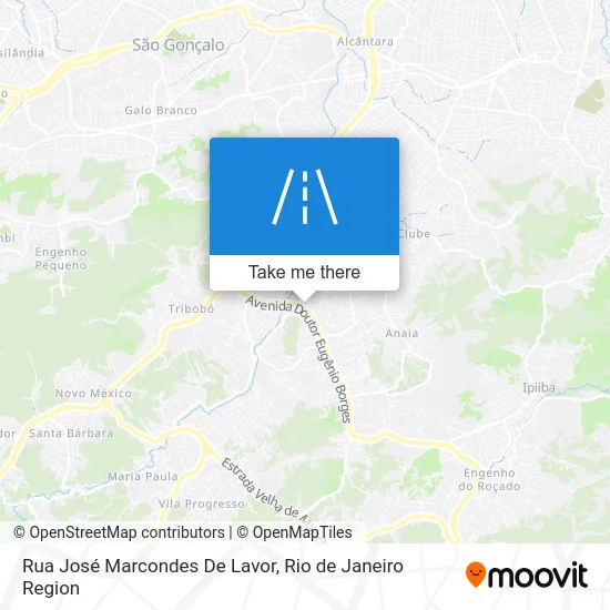 Rua José Marcondes De Lavor map