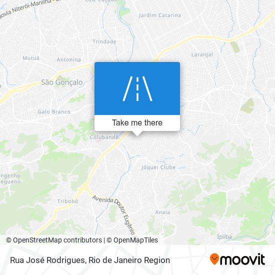 Rua José Rodrigues map