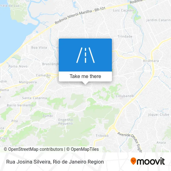 Rua Josina Silveira map