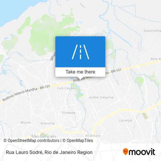 Rua Lauro Sodré map
