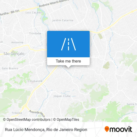 Rua Lúcio Mendonça map