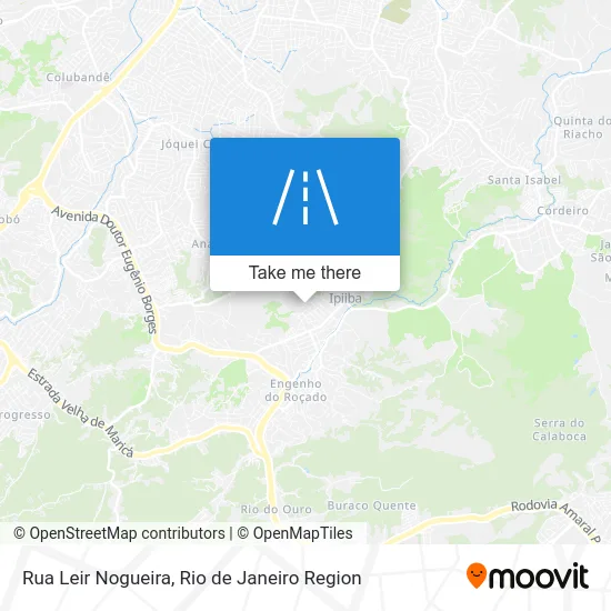 Rua Leir Nogueira map