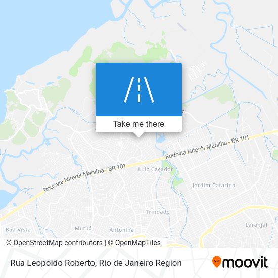 Rua Leopoldo Roberto map