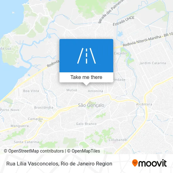 Rua Lília Vasconcelos map