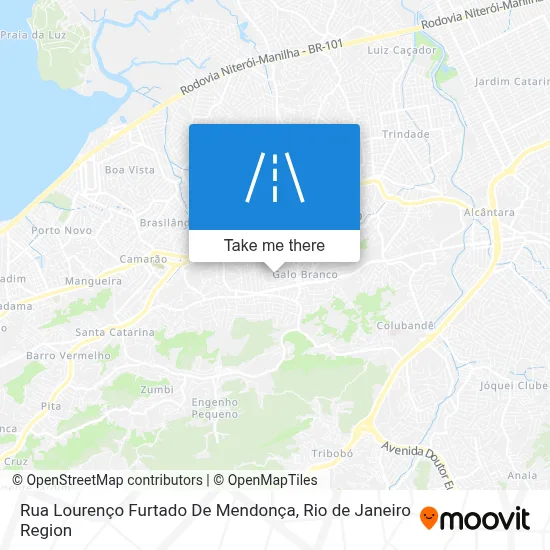 Rua Lourenço Furtado De Mendonça map