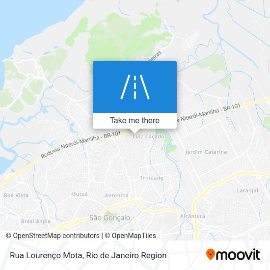 Rua Lourenço Mota map