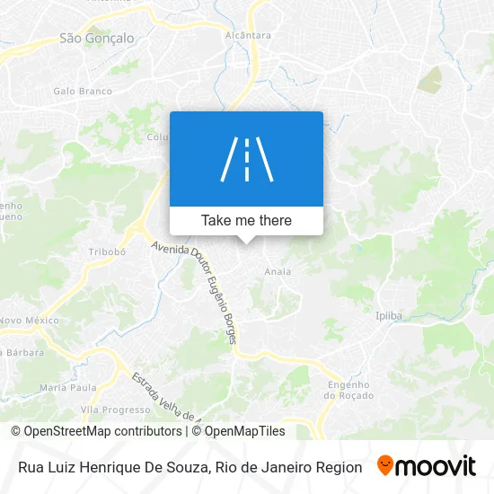 Rua Luiz Henrique De Souza map
