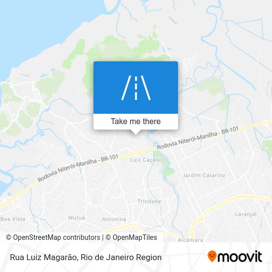 Rua Luiz Magarão map