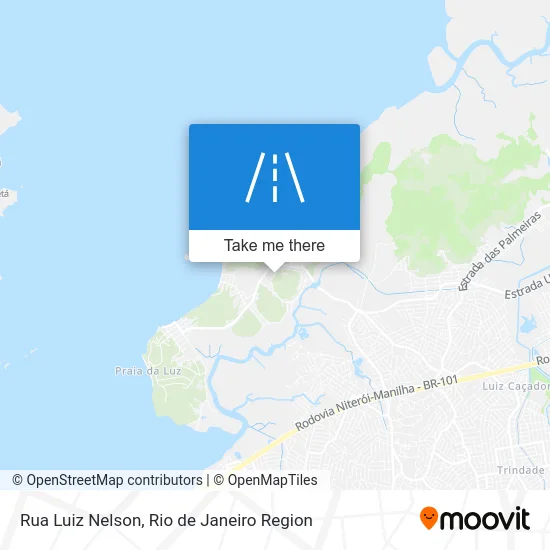 Rua Luiz Nelson map