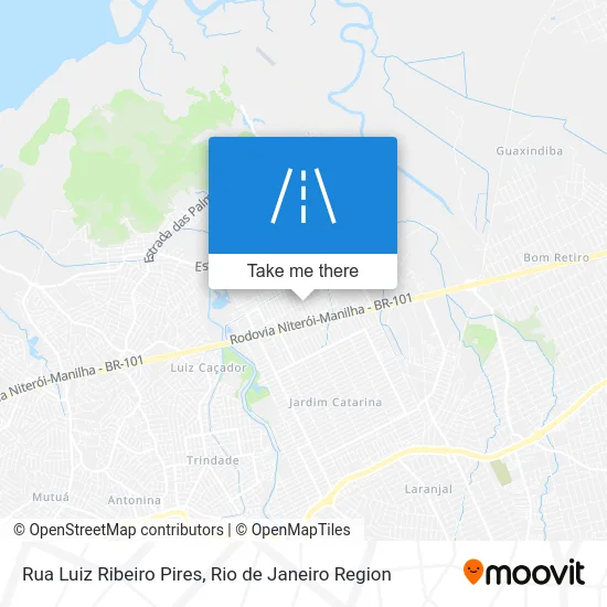Rua Luiz Ribeiro Pires map