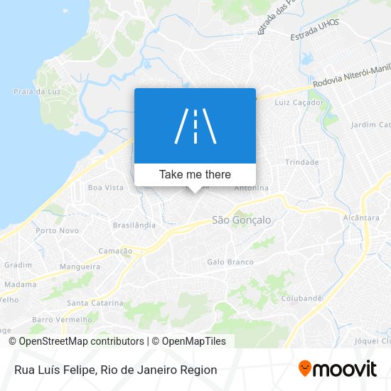 Rua Luís Felipe map