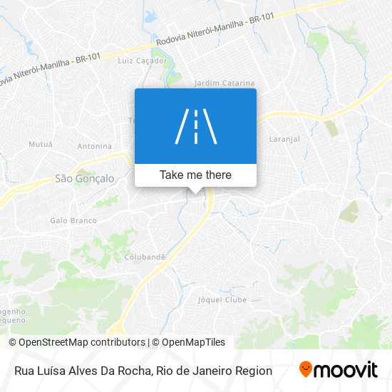 Rua Luísa Alves Da Rocha map