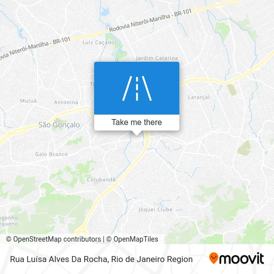 Rua Luísa Alves Da Rocha map
