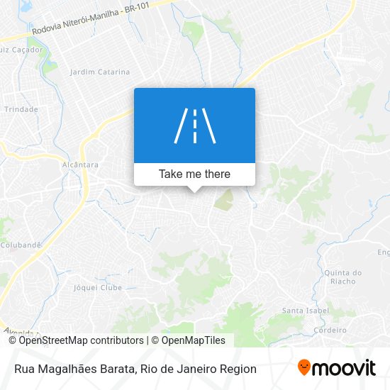 Rua Magalhães Barata map
