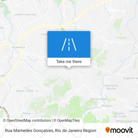Rua Mamedes Gonçalves map