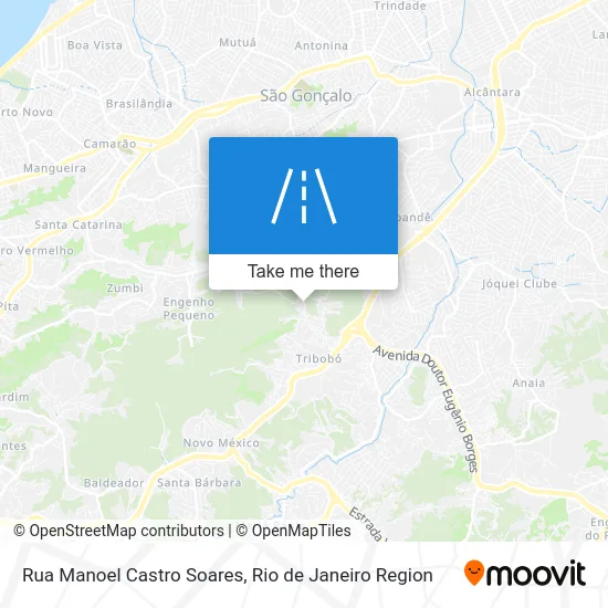 Rua Manoel Castro Soares map