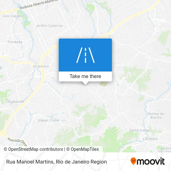 Rua Manoel Martins map