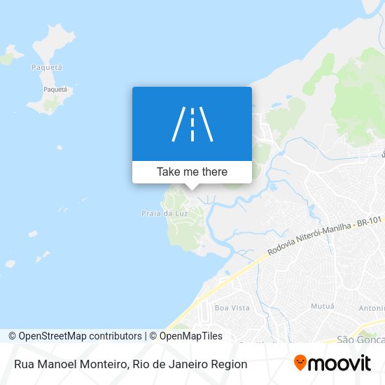 Rua Manoel Monteiro map