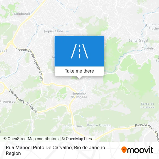 Rua Manoel Pinto De Carvalho map
