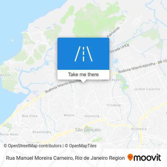 Rua Manuel Moreira Carneiro map