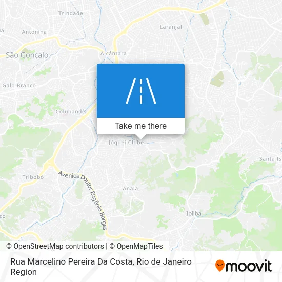 Rua Marcelino Pereira Da Costa map