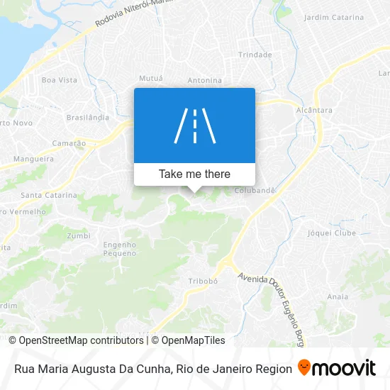 Rua Maria Augusta Da Cunha map