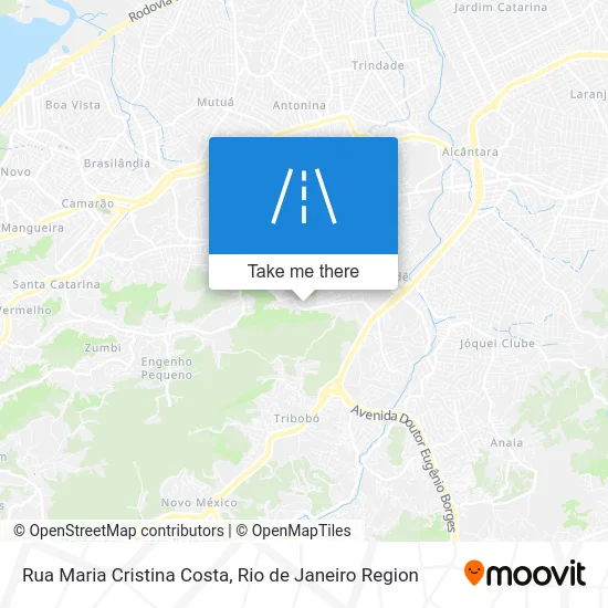Rua Maria Cristina Costa map