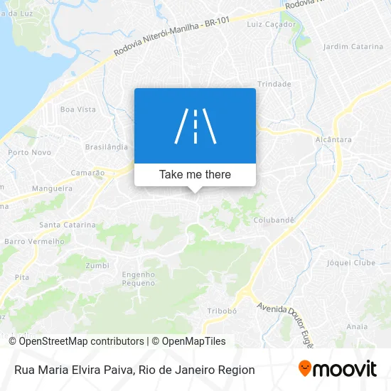 Rua Maria Elvira Paiva map