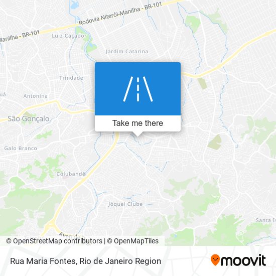 Rua Maria Fontes map