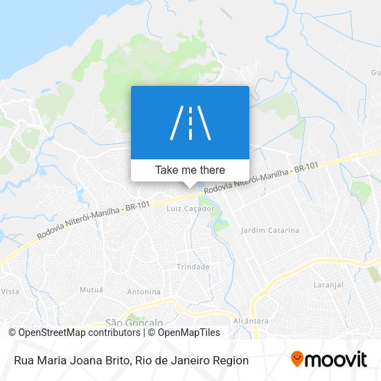 Rua Maria Joana Brito map