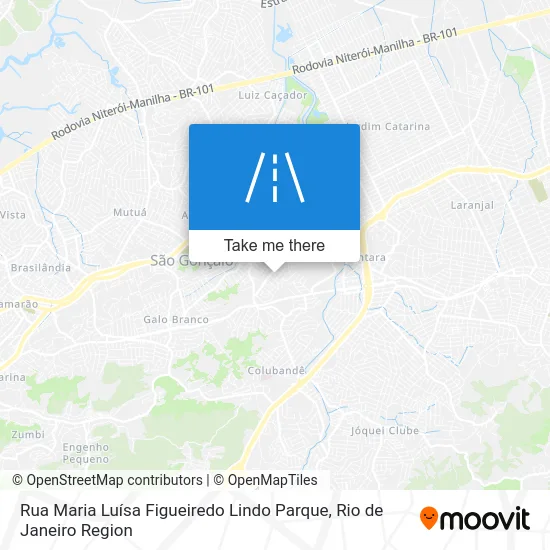 Rua Maria Luísa Figueiredo Lindo Parque map