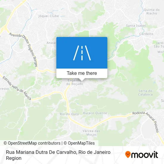 Rua Mariana Dutra De Carvalho map